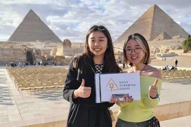 Private tour to Giza Pyramids, Lunch, Camel Ride & Shopping tour - The Great Pyramid of Khufu up close