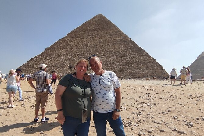 Private Tour To The Great Pyramids and Sphinx with lunch - The Sphinx and its human face