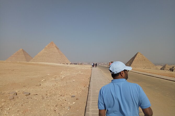 Private Tour to The Great Pyramids, Sphinx and Camel Ride - The Three Pyramids and the Panoramic View