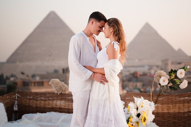 Pyramid Duo Rooftop Capturing Elegance from the Rooftop - Choosing the best time for light and views