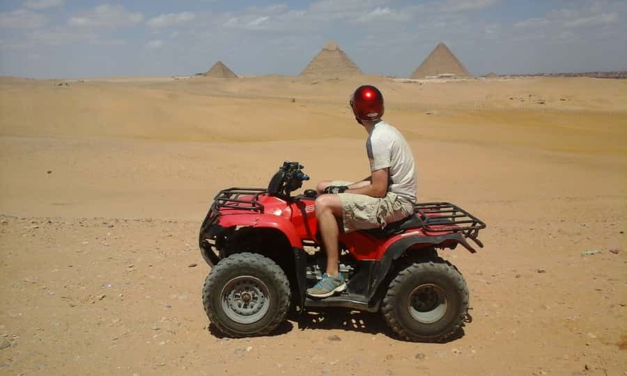 Pyramids of Giza: 1-Hour Quad Bike Desert Safari - What this Giza quad bike tour is really like