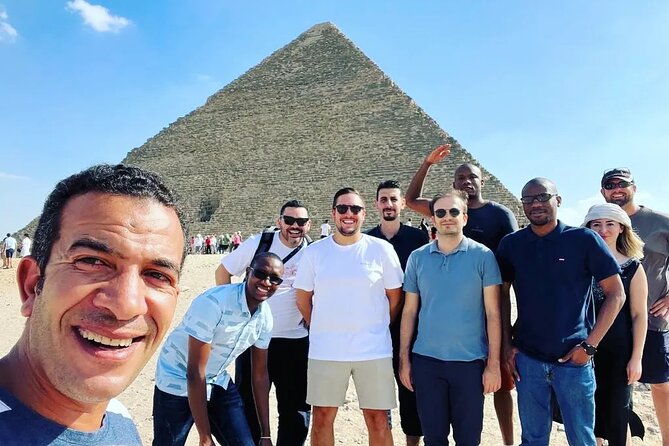 Pyramids of Giza private day tour Sakkara Memphis - Cancellation and booking details