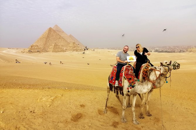 Pyramids of Giza, the Sphinx, the Egyptian Museum. - The Great Sphinx and Khafre’s Valley Temple