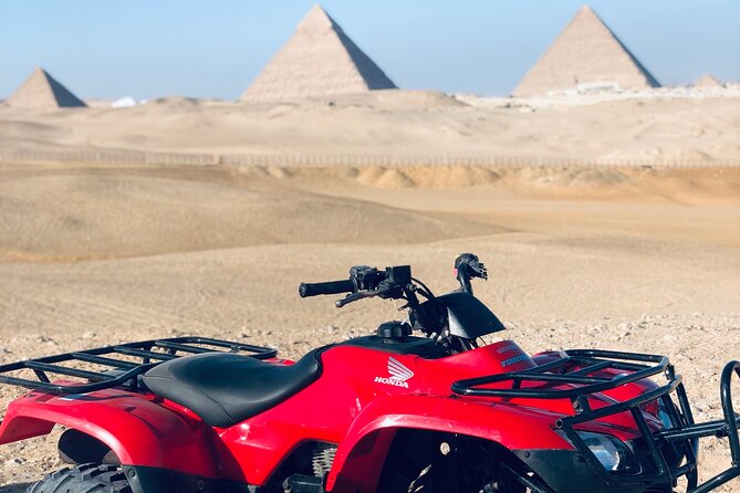 Quad Bike ATV Tours in Desert of Giza Pyramids with Egyptian Tea - Key points before you book