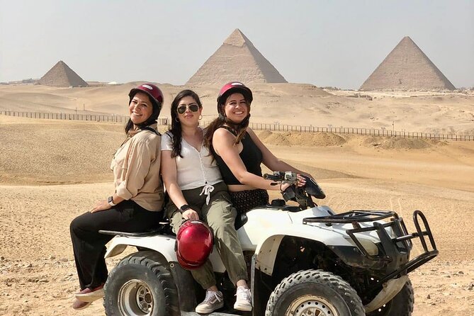 Quad Bike , Lunch and Camel Ride Private Tours from Cairo Giza Hotel - Who should book this Giza experience