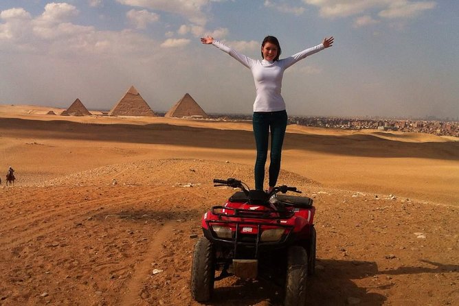 Quad bike ride in the pyramids of Giza - The timing question deserves attention