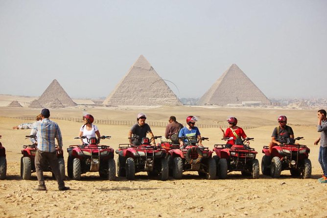 Quad bike ride in the pyramids of Giza - Small details that improve the day