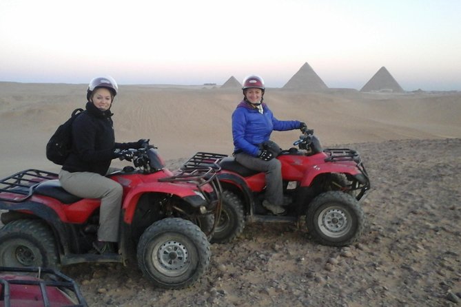 Quad Bike Trip At Desert of Giza Pyramids - How much riding time will you get?