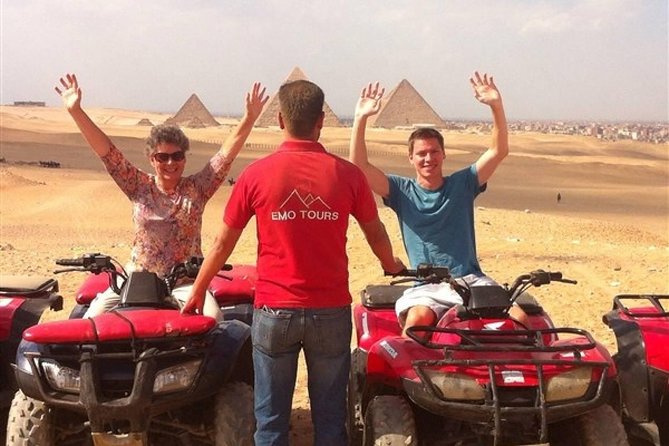 Quad Bike Trip At Desert of Giza Pyramids - The $15 price and what it includes