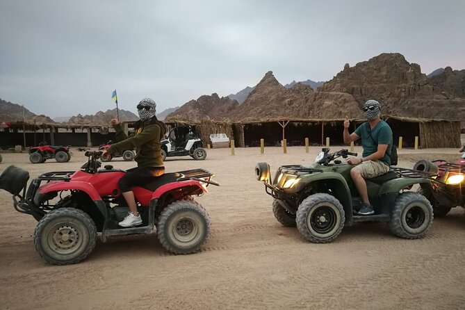 Quad Biking Tour in Sharm El Sheikh Desert - Echo Valley and the pause among the rocks