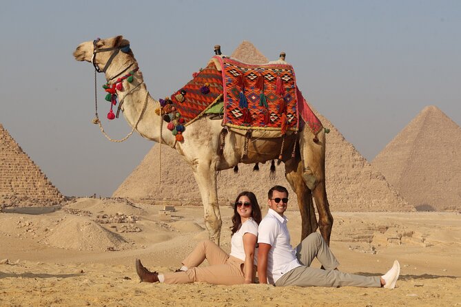 Quad in The Pyramids desert - The safety briefing and first turn on the quad