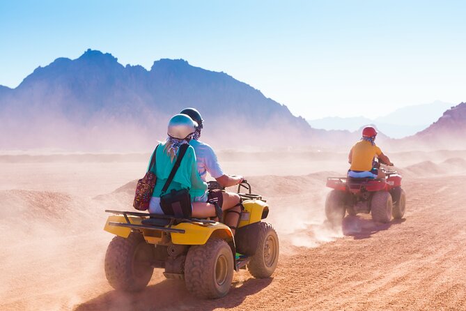Quad Safari, Parasail, Glass Boat Experience in Sharm El Sheikh - What the sandboarding stop really means
