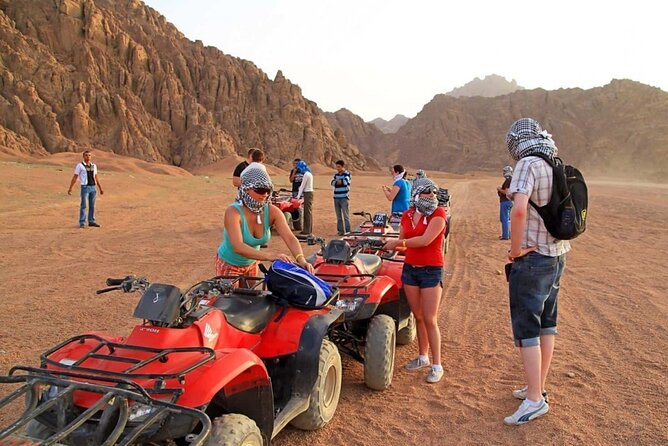Quad with Camel Ride & Bedouin village From Marsa Alam - The acacia stop and the Bedouin village