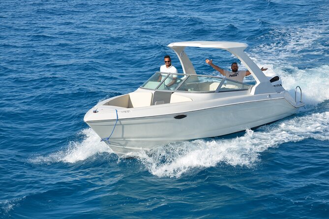 Red Sea: Orange Island Speedboat Full Day Tour with Lunch - Two 20-minute snorkeling stops in Giftun National Park