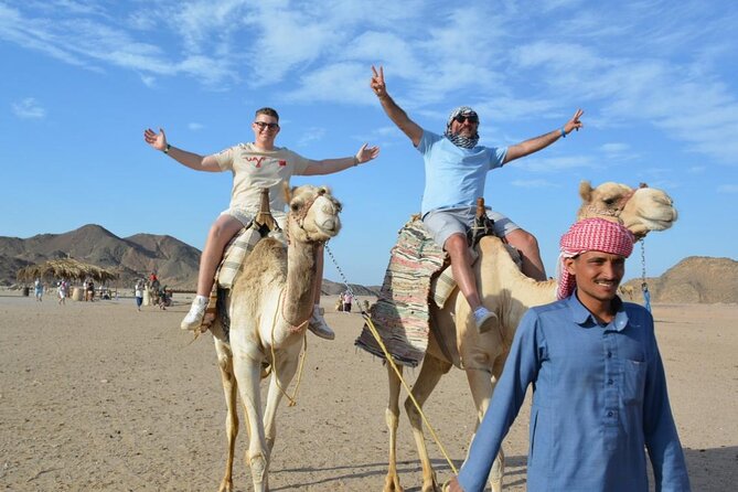 Safari ATV, Buggy, Camel, Bedouin Dinner and Hurghada Show - A fifteen-minute camel ride