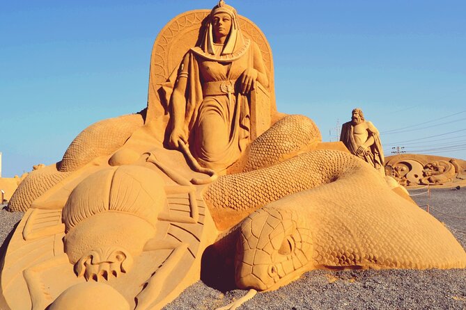 Sand City Museum Tour With Private transportation - Hurghada - The historical and mythological sculpture area