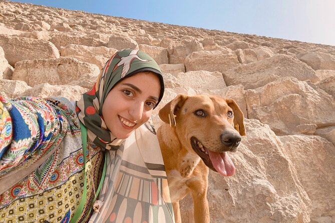 Saqqara, Dahshur - 10%to stray dogs and cats - A farm morning beneath palms and crops