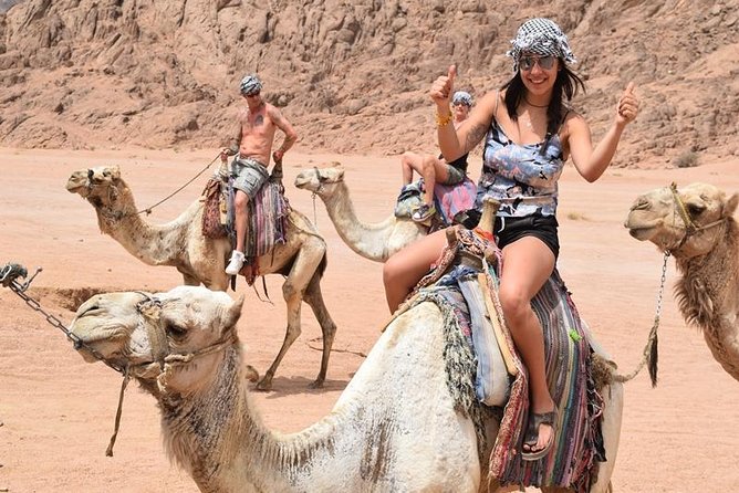 Sharm El Sheikh Desert Adventure (5X1) - Learning the quad bike before the main ride