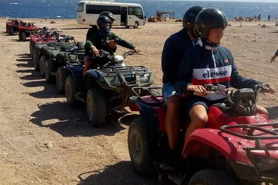 Sharm El-Sheikh: Parasailing, Camel Ride, Dive & Quad Bike - One day, two very different sides of Sharm El-Sheikh
