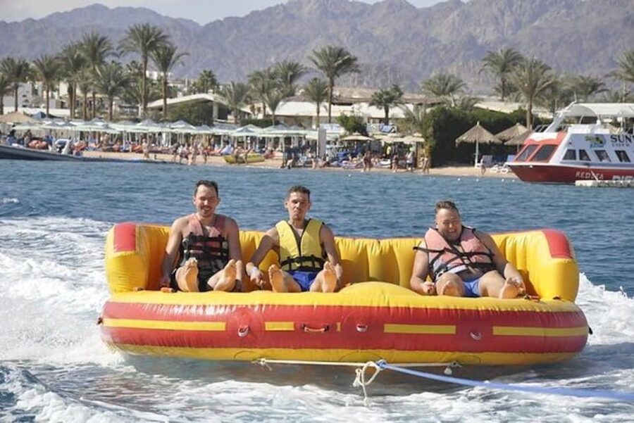 Sharm El-Sheikh: Parasailing, Camel Ride, Dive & Quad Bike - Parasailing gives you the best broad view