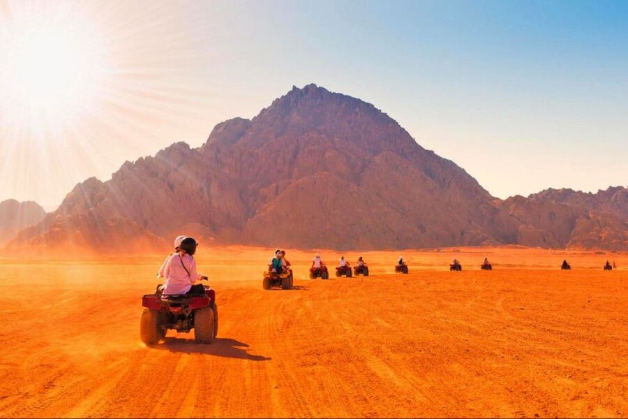 Sharm El-Sheikh: Parasailing, Camel Ride, Dive & Quad Bike - The schedule favors active people