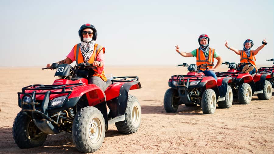 Sharm El Sheikh: Quad Biking, Camel Ride & Bedouin Dinner. - Belly dancing, music, and the fire show