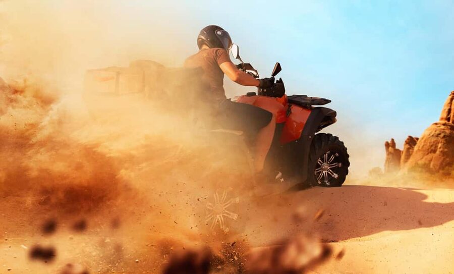 Sharm ElSheikh: ATV Quad & Buggy Adventure Sunrise or Sunset - Getting comfortable on the quad