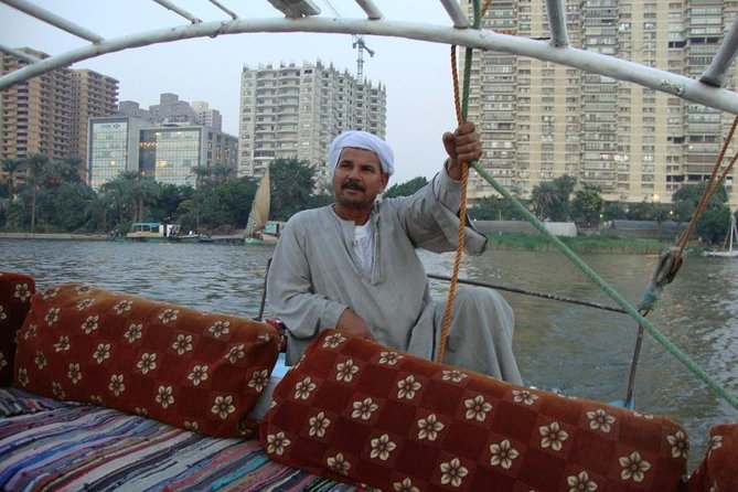 Short Felucca Trip On The Nile In Cairo - Qasr El Nil Bridge and the central Nile views