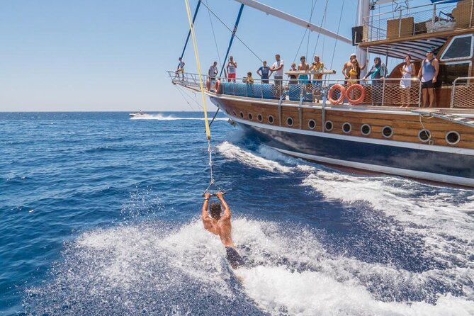 Snorkeling trip to Ras Mohamed & The White Island aboard Luxury Yacht - The hanging chair and water-walking harness