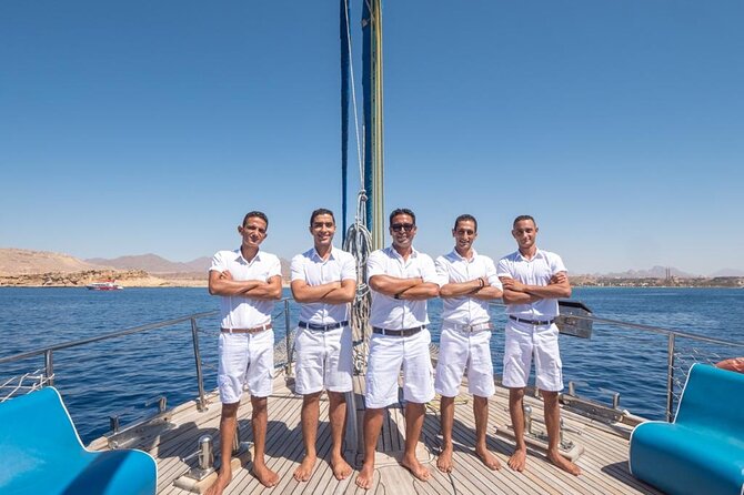Snorkeling trip to Ras Mohamed & The White Island aboard Luxury Yacht - White Island and its shallow-looking water