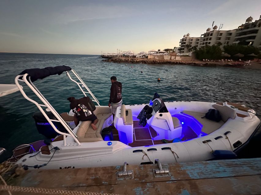 Speedboat,Parasailing, Snorkeling & Piece Of Paradise Island - Parasailing above the coral water