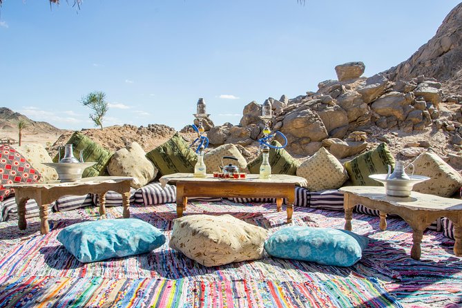 Super Safari, ATV & Sunset, Camel Ride With Dinner - Marsa Alam - Tea, flatbread, and a Bedouin village