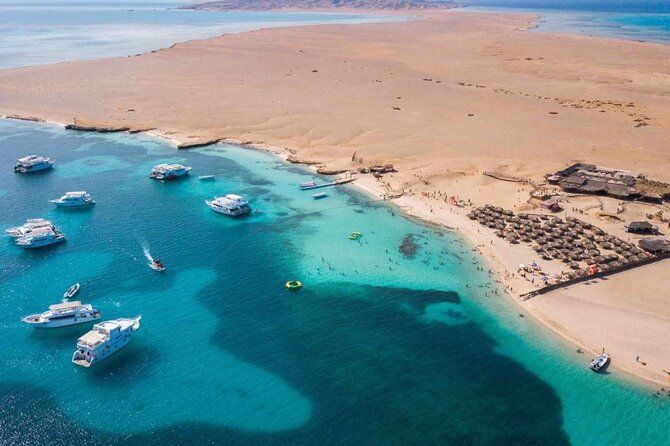 The Giftun Island Orange Sea Excursion from Hurghada - Lunch, drinks, and water sports on the boat