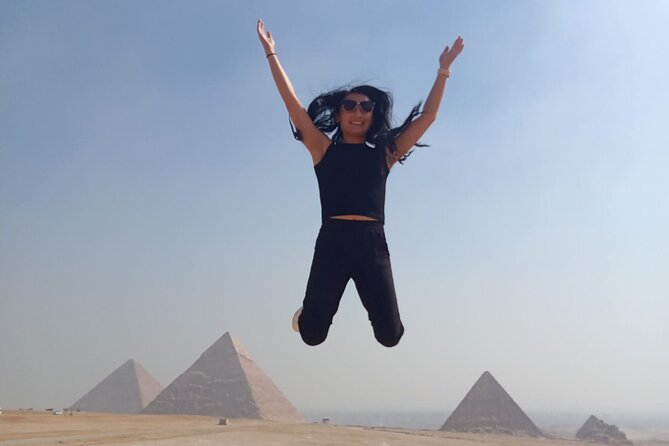 Thrilling Half-Day: Discover Pyramids, Sphinx, Camel Ride& Lunch! - The panoramic viewpoint and 20-minute camel ride