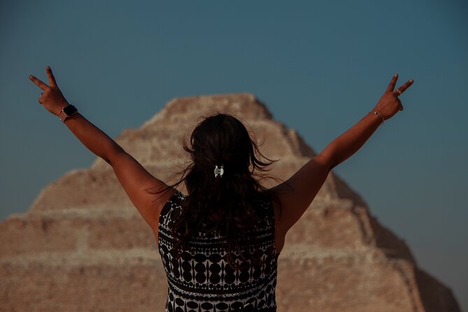Top Day Tour To Giza Pyramids & Memphis City & Sakkara Pyramid - Private transport and the value of $45