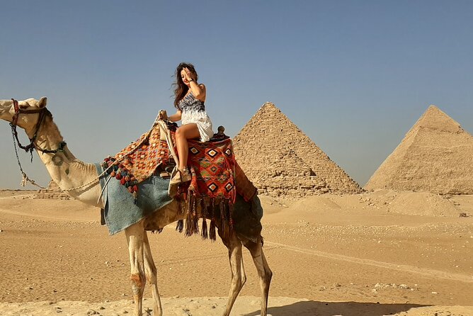 Top Private All Inc-Pyramids,Camel,Quad Bike,Inside Pyramid&Lunch - Starting at the Great Pyramid of Khufu
