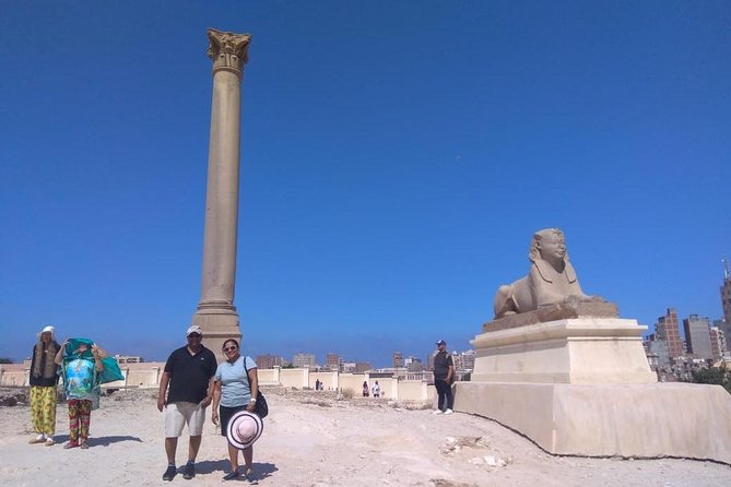 Top Rated Alexandria Day Tour from Cairo - Lunch with seafood and harbor views