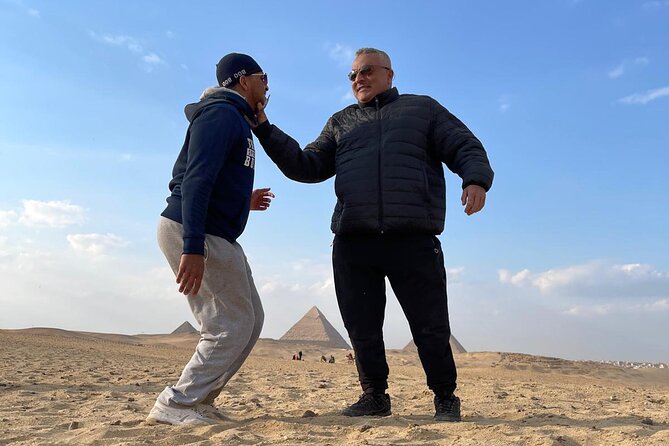 Top rated ATV quad bike at the Desert of Giza Pyramids - Who will enjoy this experience most?
