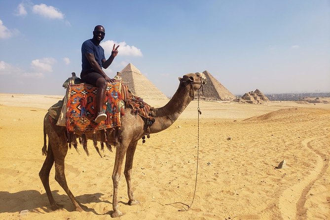 Tour to Giza Pyramids & museum of Egyptian civilization - The value of $130 for two people