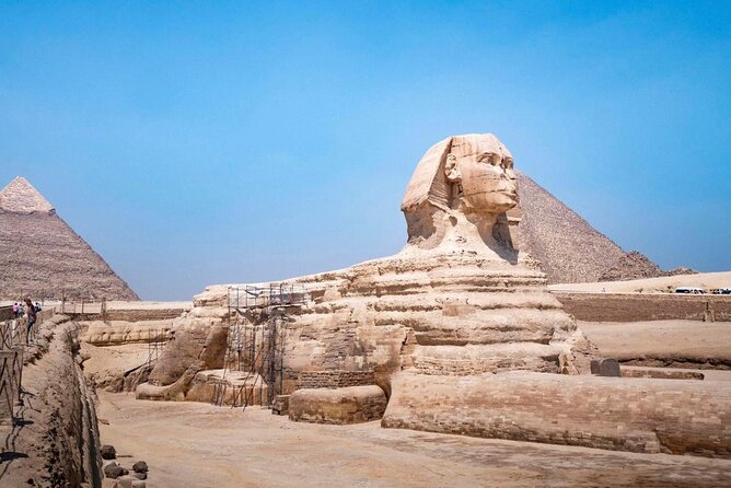 Tour to Giza pyramids Sphinx with local guide - Camel Ride and Solar Boat Museum Extras