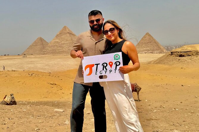 Tour to the Great Pyramids City, Panoramic View, Sphinx and Camel - Pickup in Cairo or Giza: an easy start