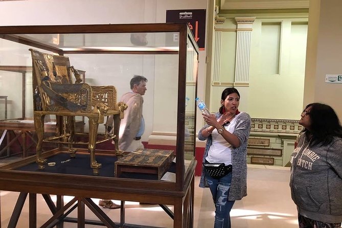 Vip Day Tour to Giza Pyramids, Sphinx, Gem Museum, and Lunch - Three hours inside the Grand Egyptian Museum