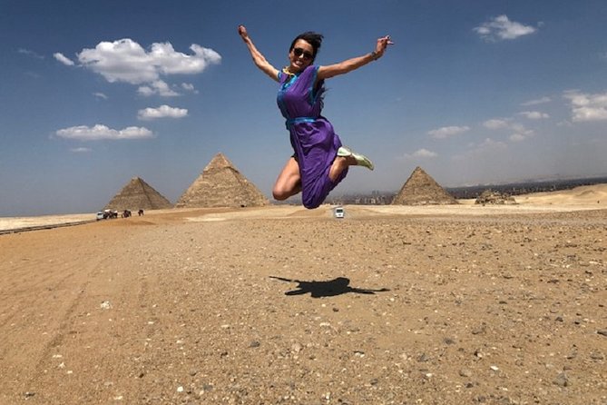 Vip Day Tour to Giza Pyramids, Sphinx, Gem Museum, and Lunch - The Great Pyramid of Khufu and the extra ticket