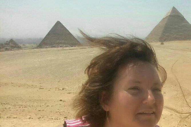 VIP Giza Pyramids,Sphinx, Camel ride, lunch & inside 3rd pyramid - The Sphinx and the meaning behind its face