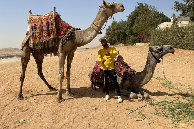 VIP Giza Pyramids,Sphinx, Camel ride, lunch & inside 3rd pyramid - Understanding the three pyramids