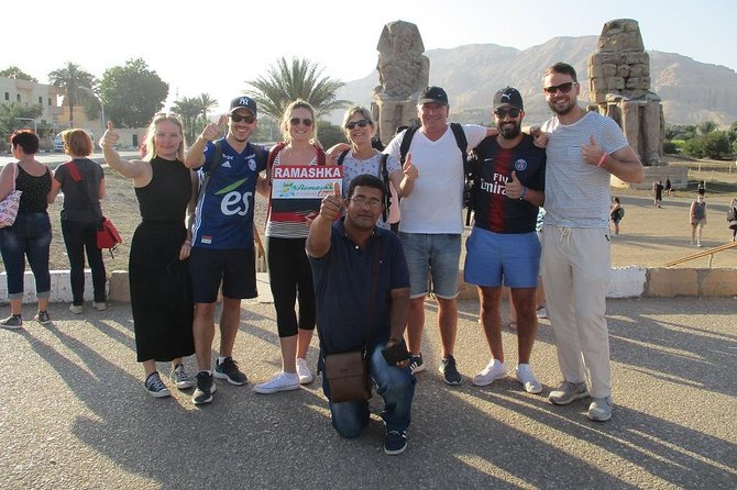 VIP Luxor Day Tour from Hurghada, Small group the top operator - Crossing the Nile and stopping for lunch
