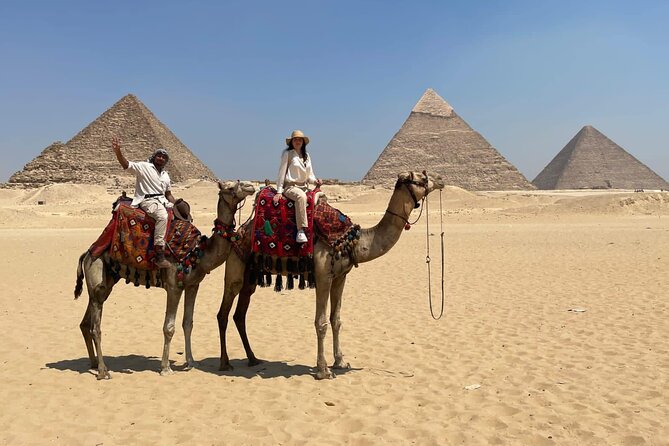 VIP Private Day Tour Giza Pyramids, Memphis and Sakkara Pyramids - The Great Pyramid of Khufu deserves your best attention