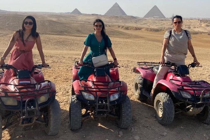 VIP Private GizaPyramids,Sphinx,Camel,QuadBike&Inside 3rd Pyramid - Hotel pickup and the private-car advantage