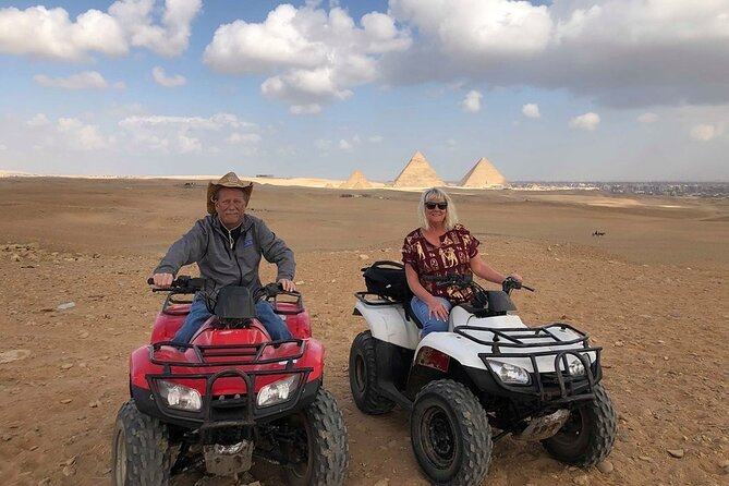 VIP Private Tour Giza Pyramids ,Sphinx , Quad Ride, Camel Ride - A compact Giza day with more than pyramids