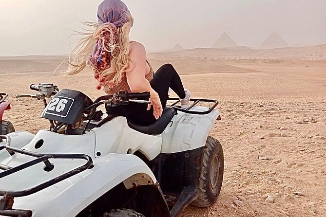 VIP Private Tour Giza Pyramids ,Sphinx , Quad Ride, Camel Ride - The $15 price and the extra costs
